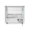 Beheiztes Thekendisplay 160L – Edelstahl, 1500W | hendi