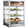 Vitrine de table chauffante double vitrage – hendi 233740