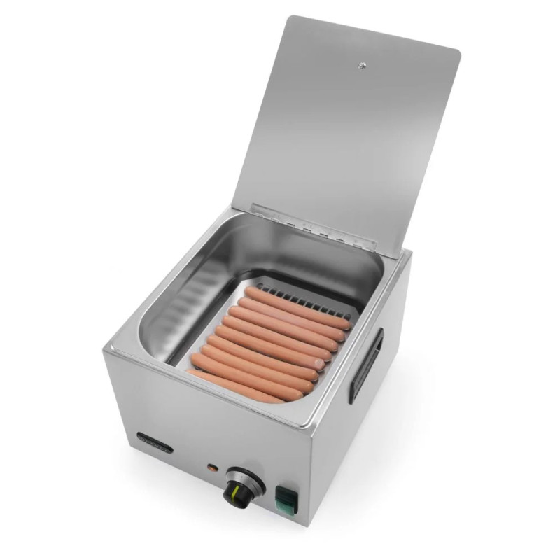 Sausage Warmer – 9.3L Capacity, Thermostat Control | hendi