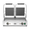 Grill de contact double puissant – hendi 263808 | 570x375 mm