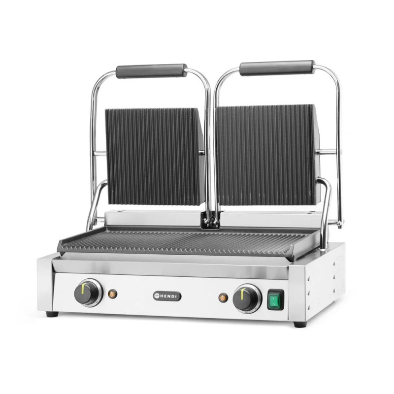 Contact Grill Double Grill – Fast Heating | hendi 263709