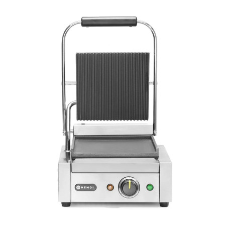 Grill de contact simple puissant – hendi 310x375x216 mm