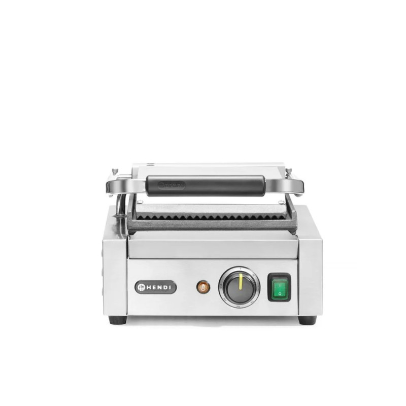 Grill de contact simple puissant – hendi 310x375x216 mm