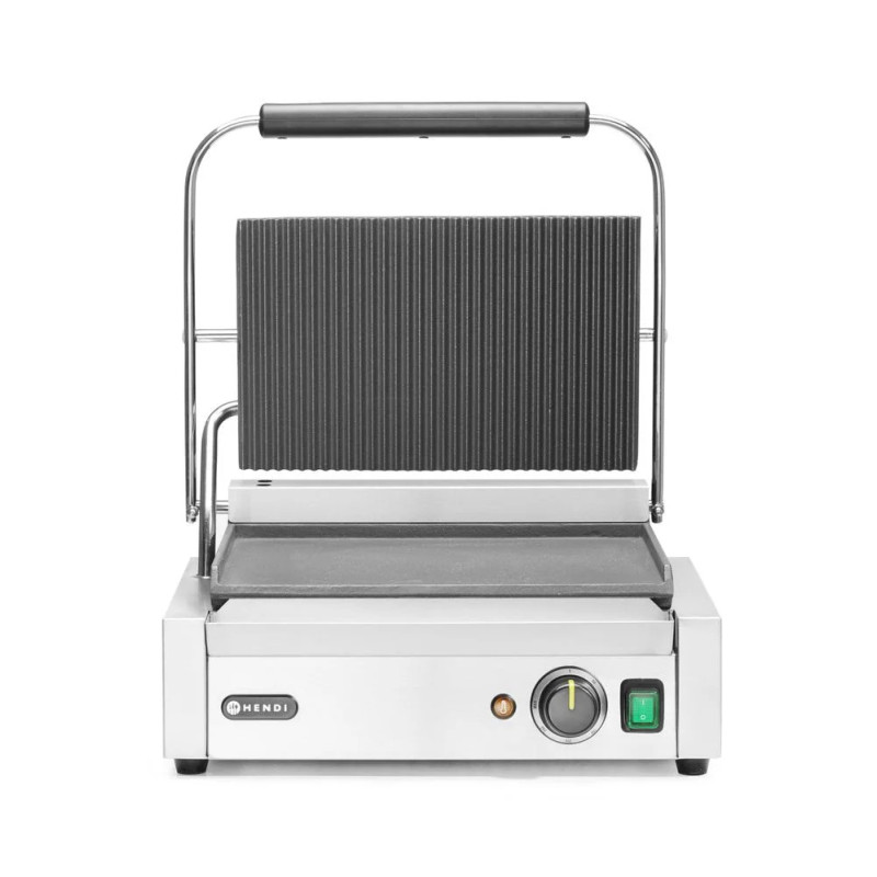 Kontaktgrill Panini – 2200W Grillfläche 340x235 mm | hendi