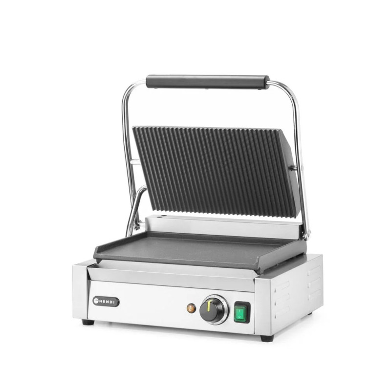 Contact Grill Panini – 2200W Power, Durable Cast Iron | hendi