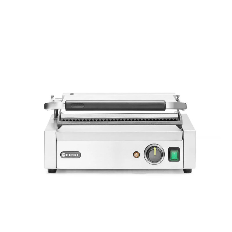 Kontaktgrill Panini – 2200W Grillfläche 340x235 mm | hendi