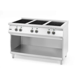Cuisinière à induction 6 foyers robuste – hendi
