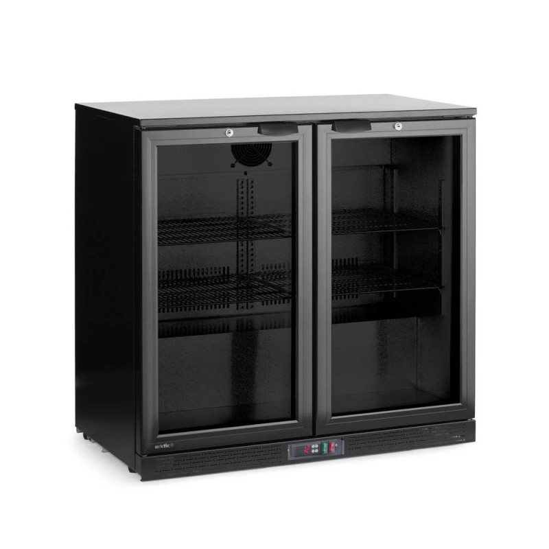 Arrière de bar double porte – 158L, froid ventilé | arktic