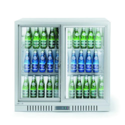 Kühlschrank mit 2 Schiebetüren – 150L, abschließbar | arktic