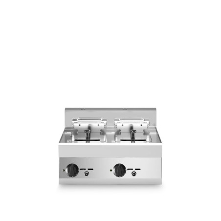 Elektrische Fritteuse 2x10L Behälter – modular FUN 650