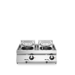 ROC 700 Countertop Electric Fryer, 2 x 10 L Tanks