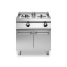 Friteuse électrique 2 cuves 17+17L – haute performance MODULAR