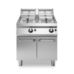 Electric Fryer 2 Tanks 13+13L with Gas Power | modular