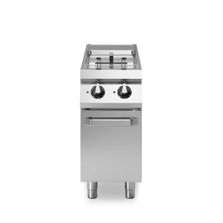 Friteuse électrique 2 cuves sur placard | modular