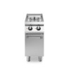 Friteuse électrique 2 cuves sur placard | modular