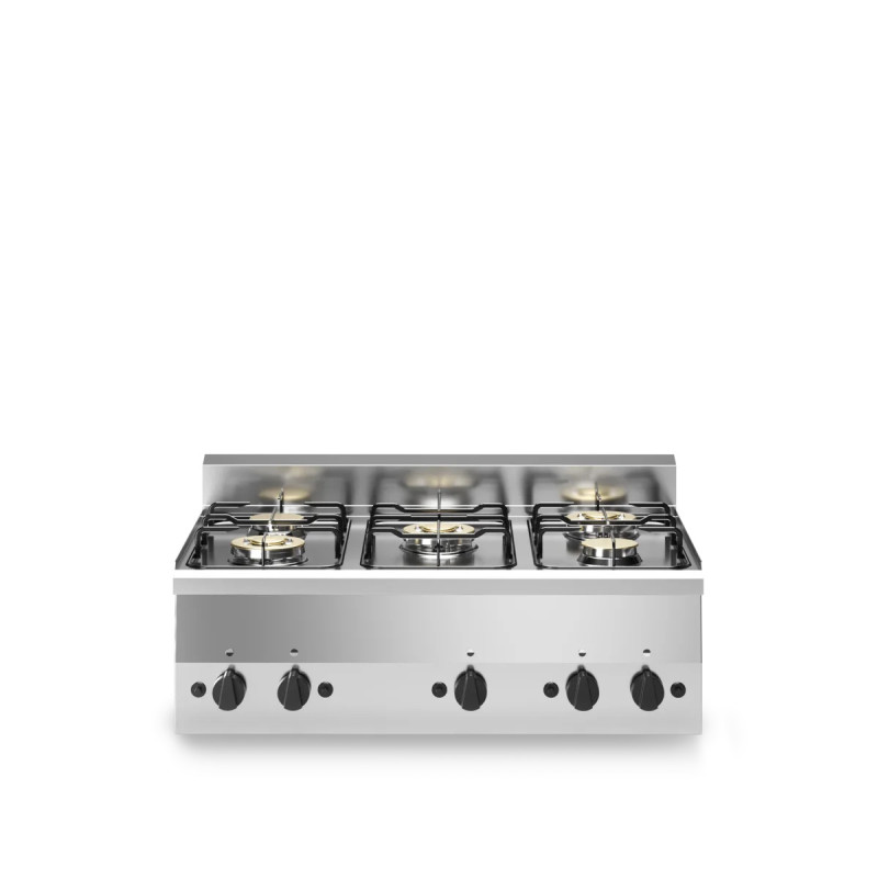 Fourneaux à gaz 2 brûleurs 900x600 mm | modular
