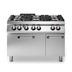 Gas Ranges 6 Burners with Oven 1200mm | modular