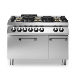 Gas Ranges 6 Burners with Static Oven – modular