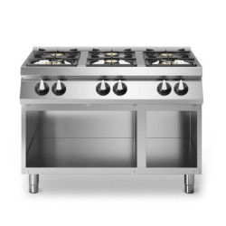 Gas Ranges 6 Burners with Enameled Pans | modular ROC