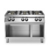 Gas Ranges 6 Burners with Enameled Pans | modular ROC