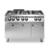 Fourneau à gaz 6 brûleurs 800x730x870 mm | modular