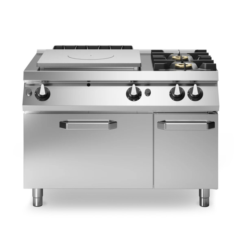 Gas Hotplate with Oven, 2 Burners – durable modular ROC