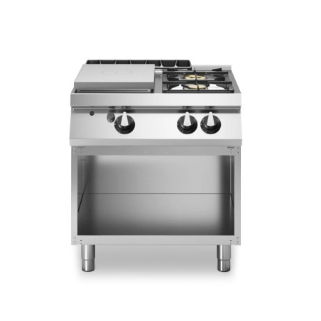 Gas Hotplate 2 Burners with Enamelled Trays | modular