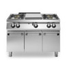 Gas-Kochfeld 4 Brenner mit emailliertem Becken – modular 700