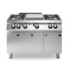 Gas-Kochfeld 4 Brenner mit emaillierten Becken – modular 700