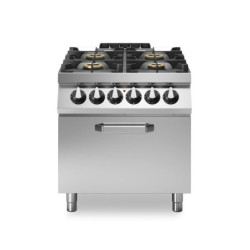 Gas Stove 4 Burners with Electric Oven – Robust MODULAR
