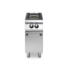Fourneaux à gaz 2 brûleurs inox 400x900 mm | modular