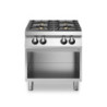 Gas Stoves 4 Burners with Enamelled Tray | modular ROC