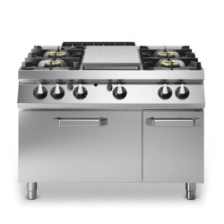 4-Brenner-Gasherd ROC 900 mit Gasofen