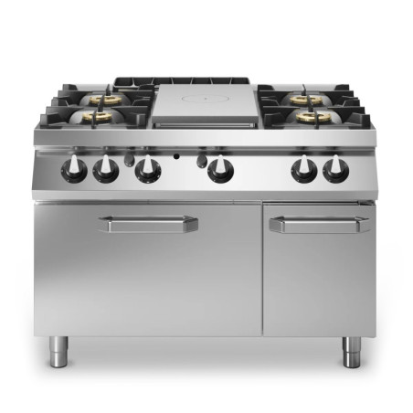 ROC 900 4-Burner Gas Hotplate with Gas Oven