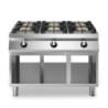 Fourneaux à gaz 6 brûleurs 1200x1100 mm | modular