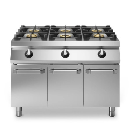 Gas Ranges 6 Burners with Pressed Top – Modular ROC