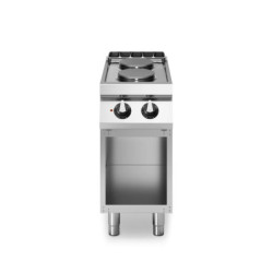 Electric Stove with 2 Hotplates – Durable Stainless Steel | modular