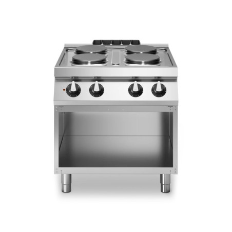 Elektrischer Herd 4 Kochplatten 800x730x870 mm | modular