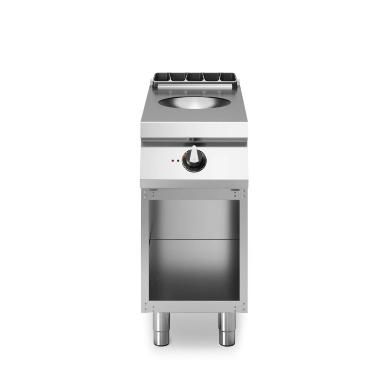 Induktionsplatte Wok ROC 700 – robuste Edelstahlplatte | modular