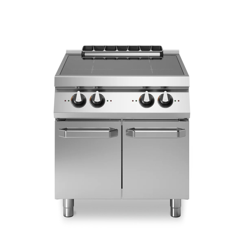 Induktionskochfeld 4 Zonen – Profiqualität 800x900 mm | modular