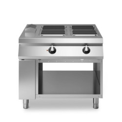 Electric Stove 4 Plates on Open Cabinet | modular ROC
