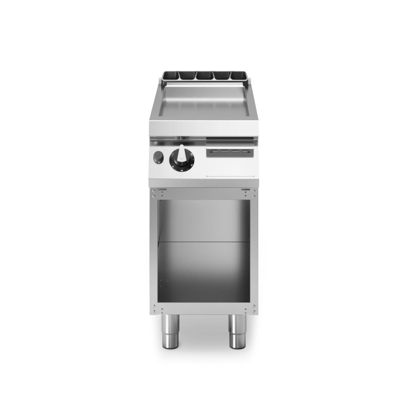 Grillplatte glatte verchromte ROC 700 – pflegeleicht | modular