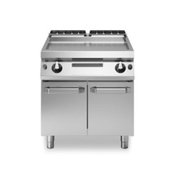 Grillplatte glatte Platte Weichstahl 800x730 mm | modular