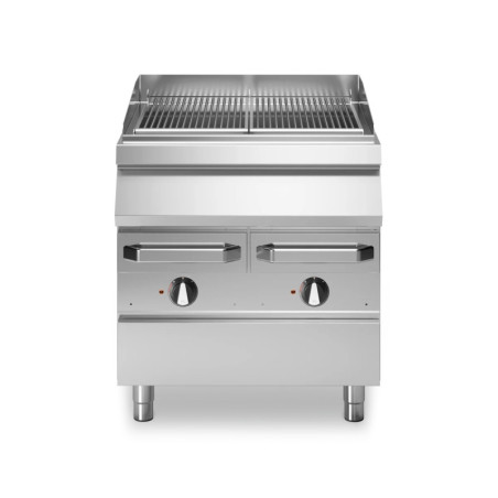Grill électrique 2 zones cuisson sur placard | modular