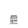 Easy-Clean Smooth Chrome Grill Plate for Modular Systems