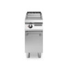 Grillade chromée lisse ROC 900 avec placard à porte