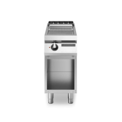 Chrome Ribbed Grill Plate 900 – Easy Clean | modular