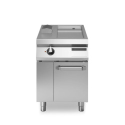 Grillplatte glatte verchromte Platte – leicht zu reinigen | modular