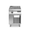 Grillplatte gerillt verchromt – robuste Reinigung | modular