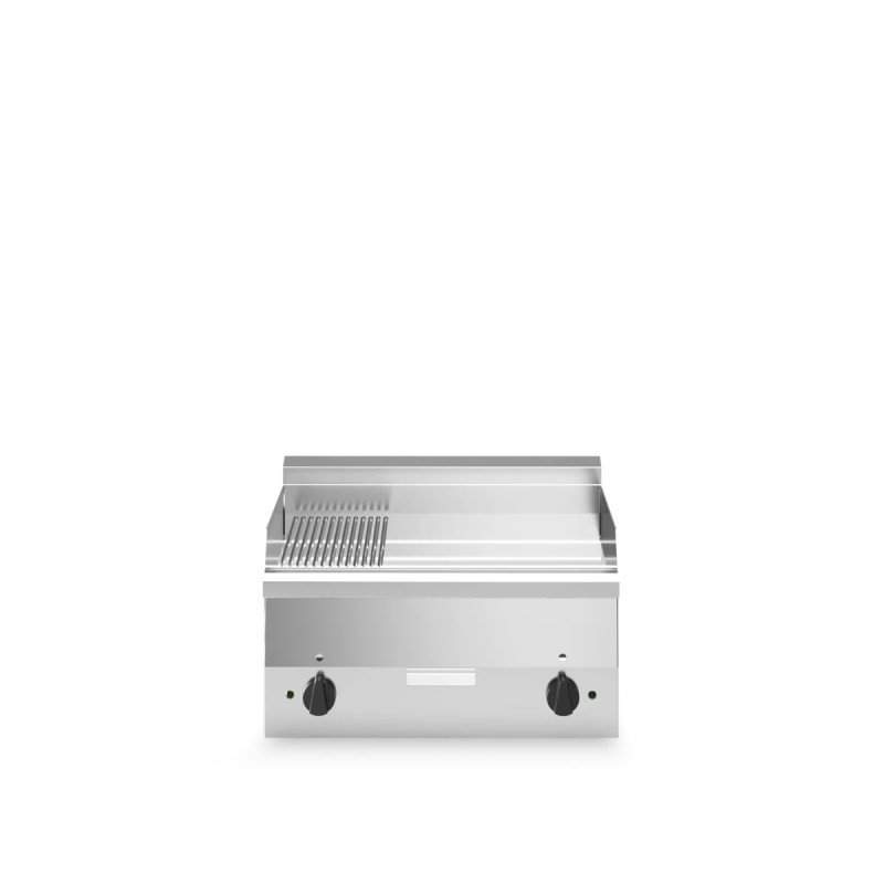 Grill Plate 2/3 Smooth 1/3 Ribbed 600 | modular